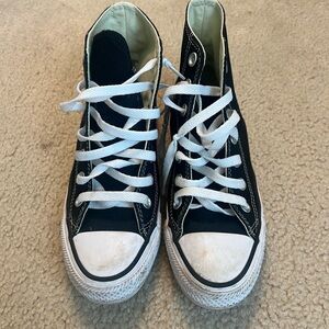 Black High Top Converse